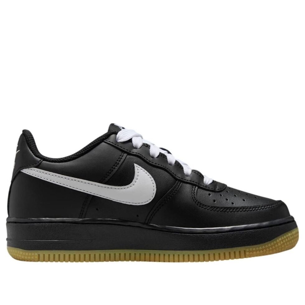 (GS) Nike Air Force 1 LV8 'Black White Gum' IB8845-001 - Image 2