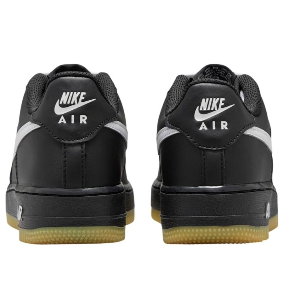 (GS) Nike Air Force 1 LV8 'Black White Gum' IB8845-001 - Image 5