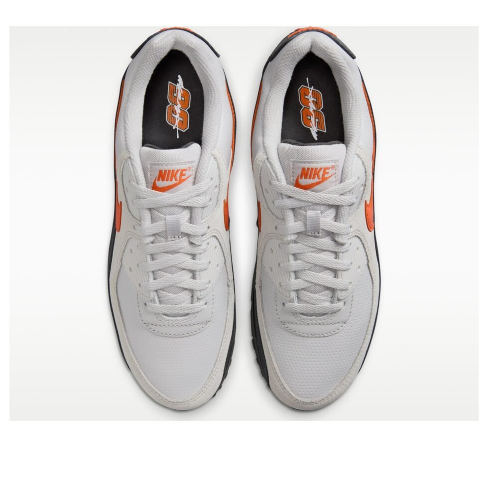 Nike Air Max 90 'Vast Grey Safety Orange' IF0670-003 - Image 2