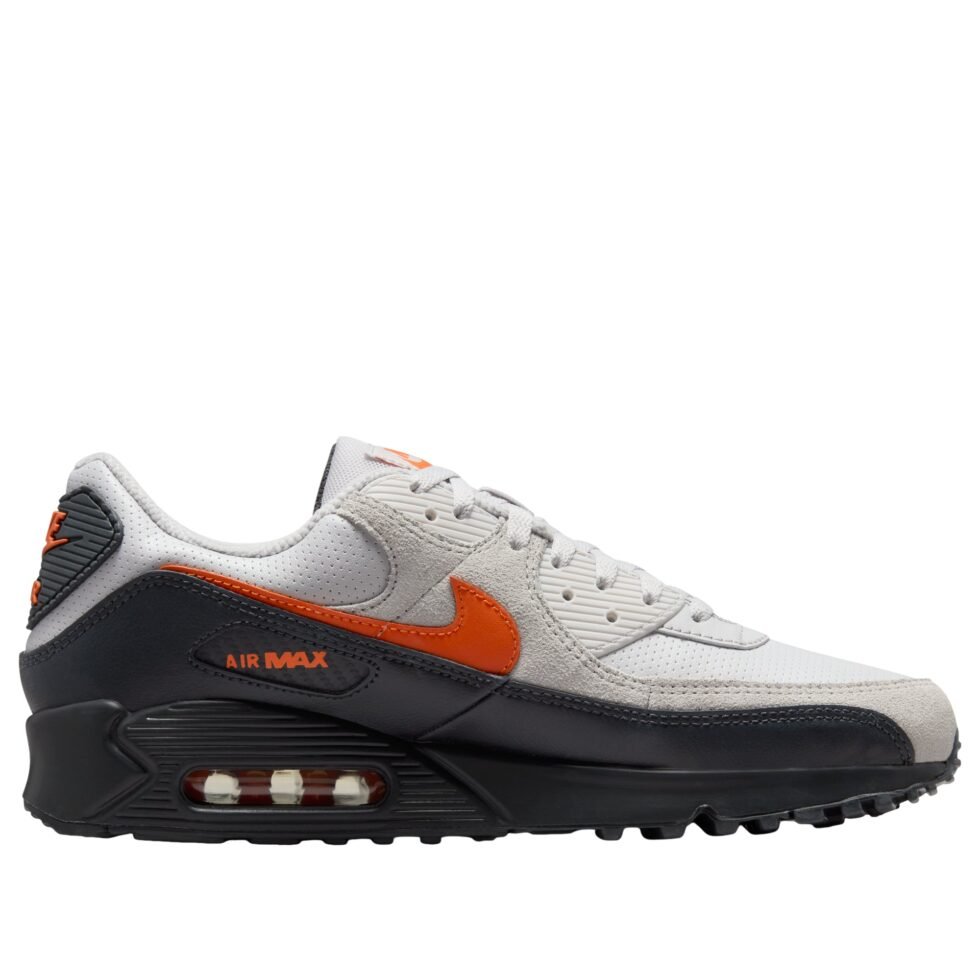 Nike Air Max 90 'Vast Grey Safety Orange' IF0670-003 - Image 6