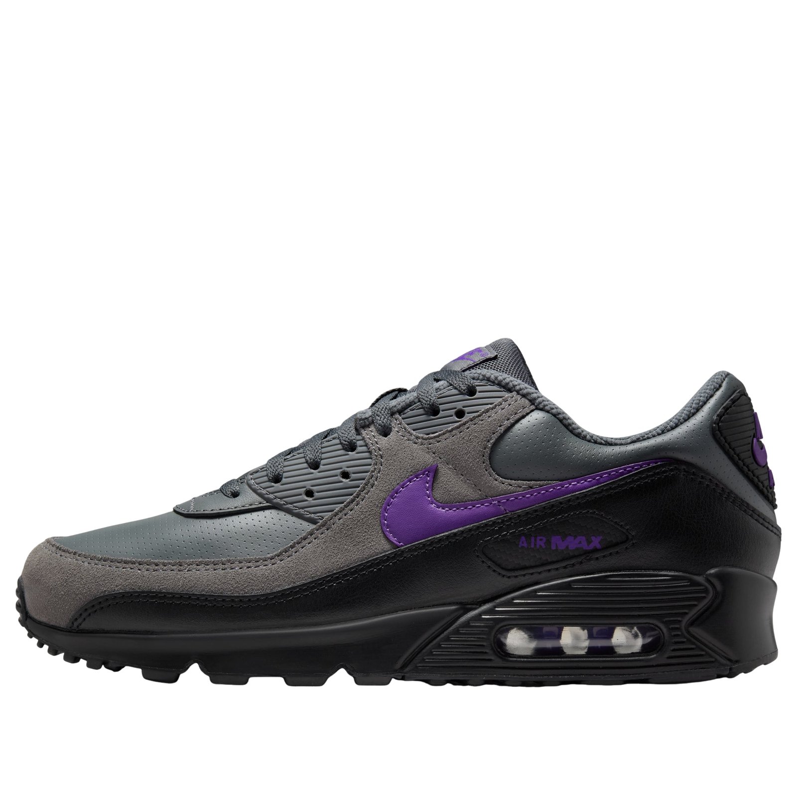 Nike Air Max 90 'Iron Grey Black Wild Grape' IF0670-004