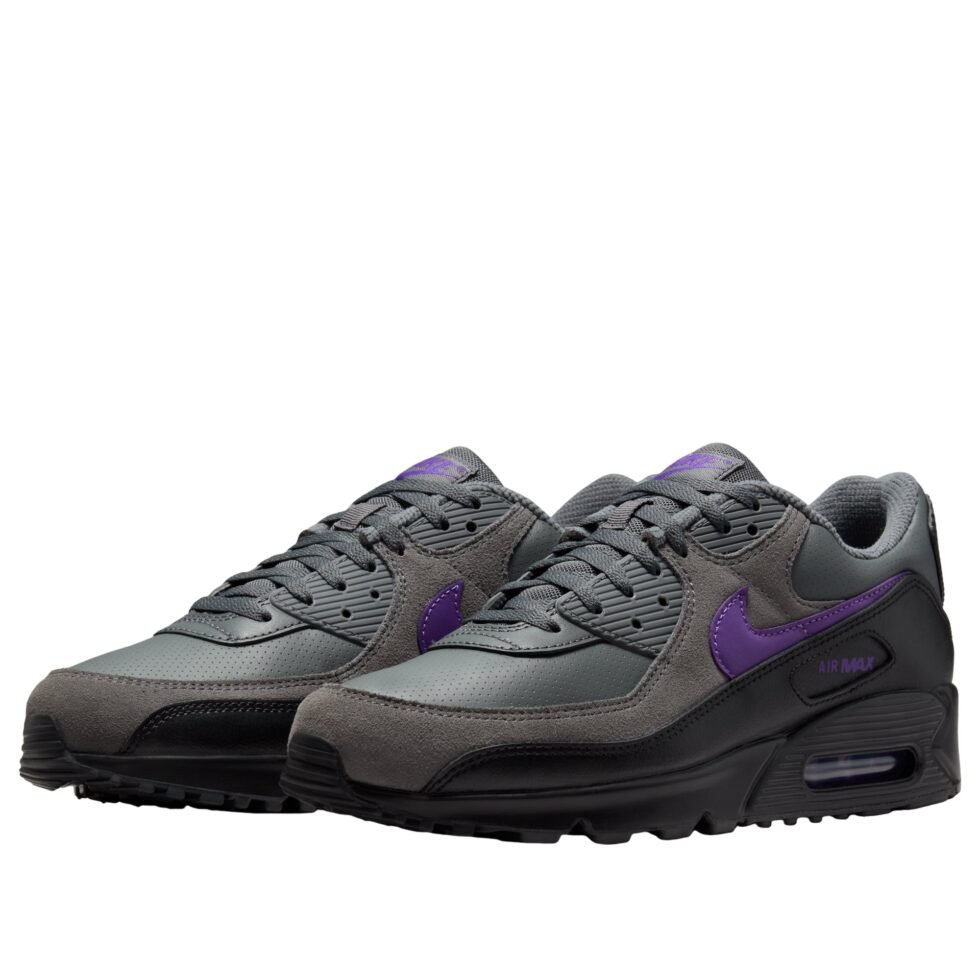 Nike Air Max 90 'Iron Grey Black Wild Grape' IF0670-004 - Image 4
