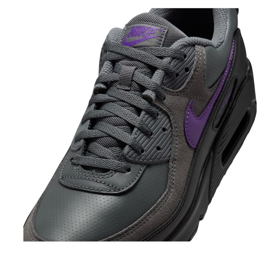 Nike Air Max 90 'Iron Grey Black Wild Grape' IF0670-004 - Image 5