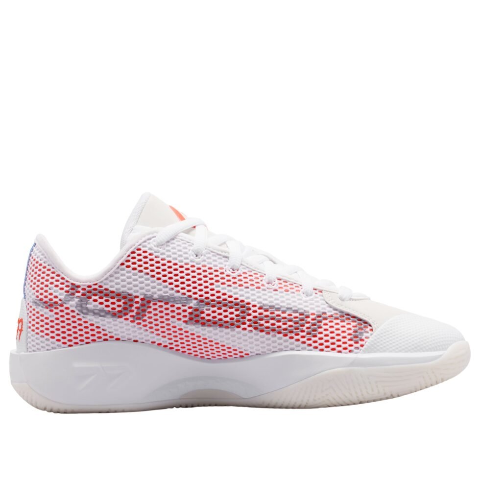 Air Jordan Luka 77 PF 'White Swan Picante Red' IF1611-103 - Image 2