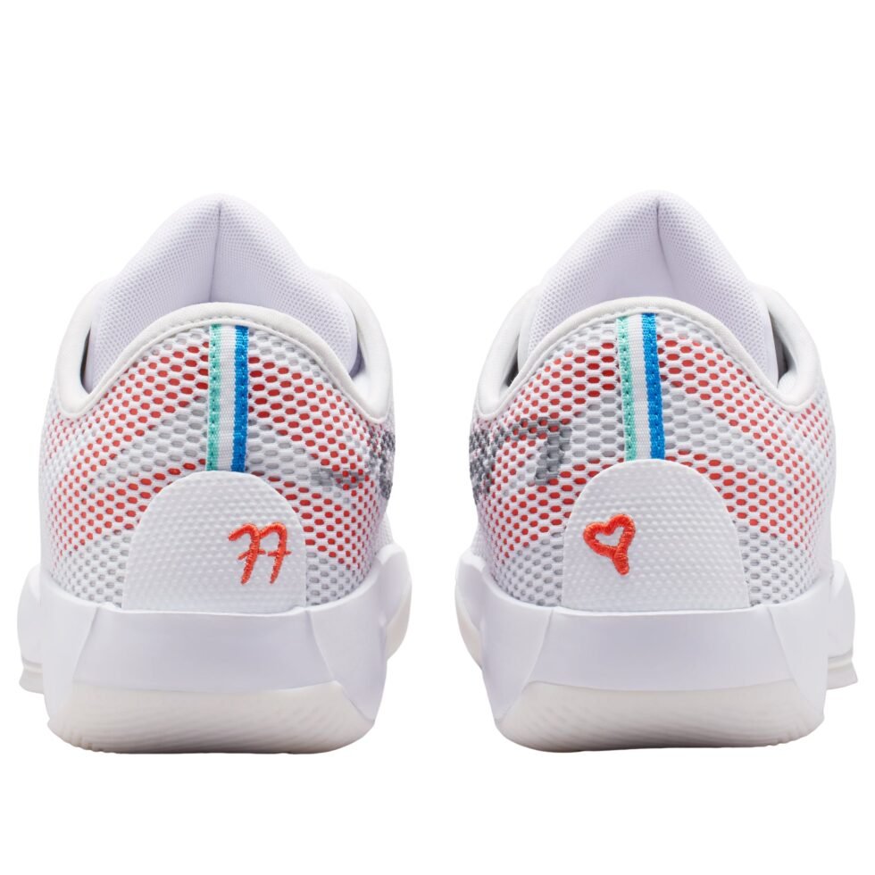Air Jordan Luka 77 PF 'White Swan Picante Red' IF1611-103 - Image 4
