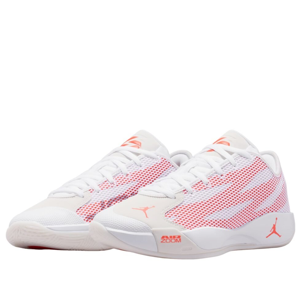 Air Jordan Luka 77 PF 'White Swan Picante Red' IF1611-103 - Image 5