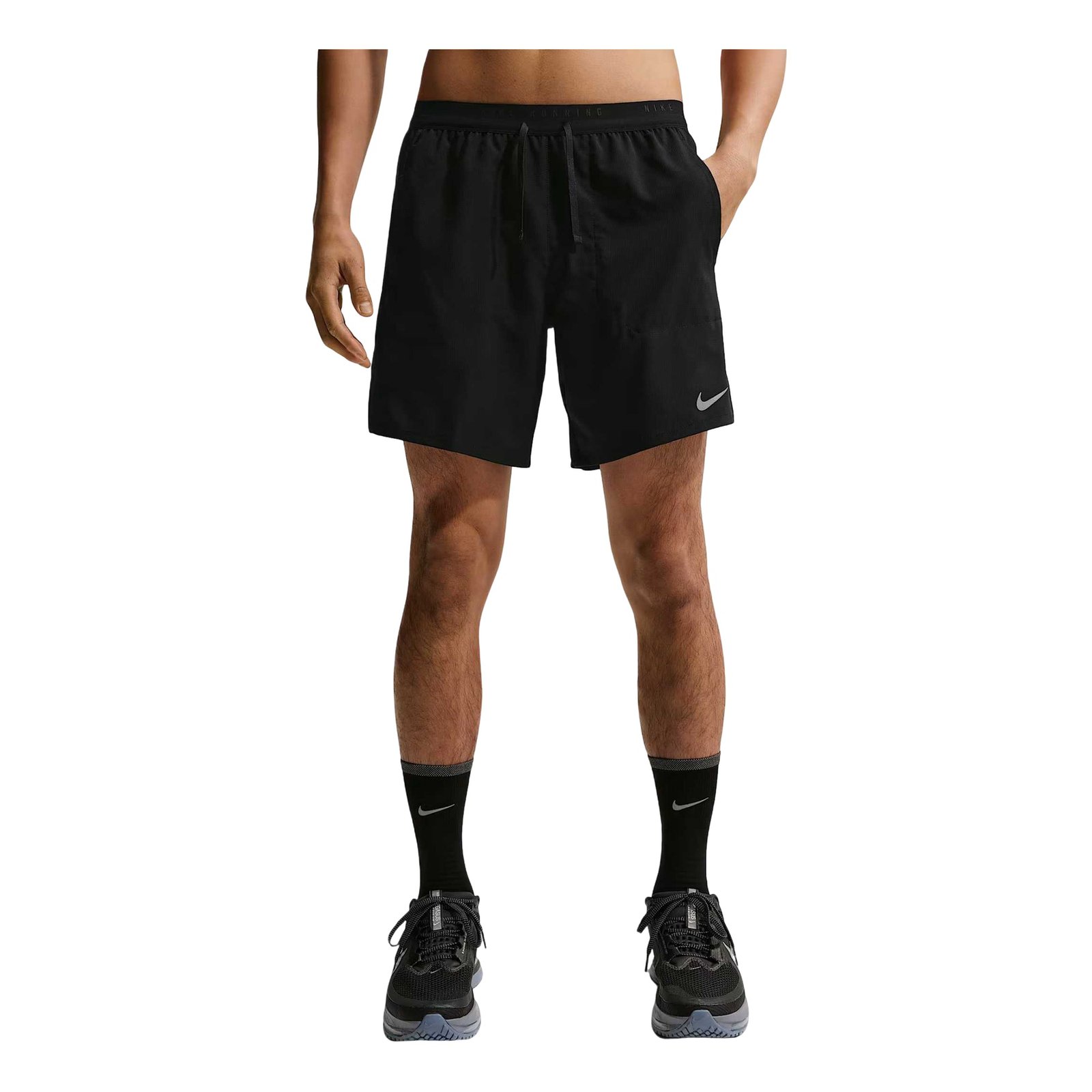 Nike Stride Dri-FIT 7-inch Brieflined Shorts 'Black' IF2047-010