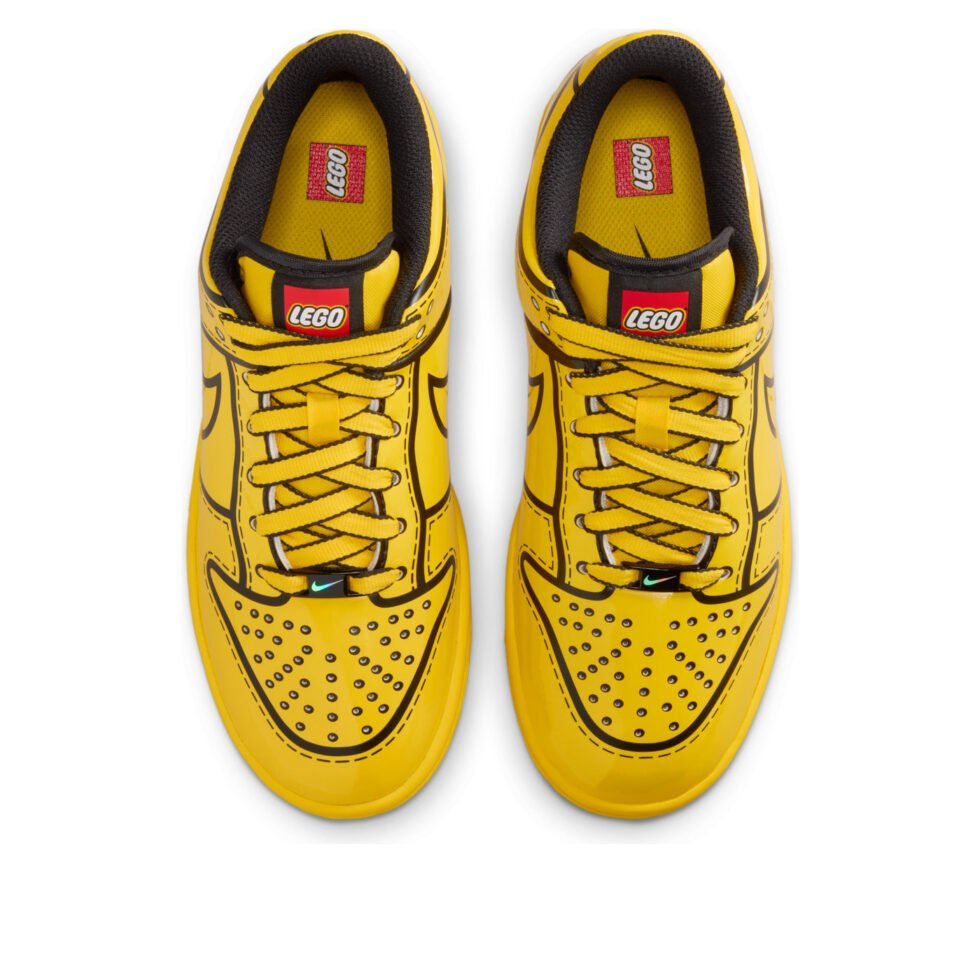 (GS) Nike x LEGO Dunk Low 'Tour Yellow' IF2117-700 - Image 2