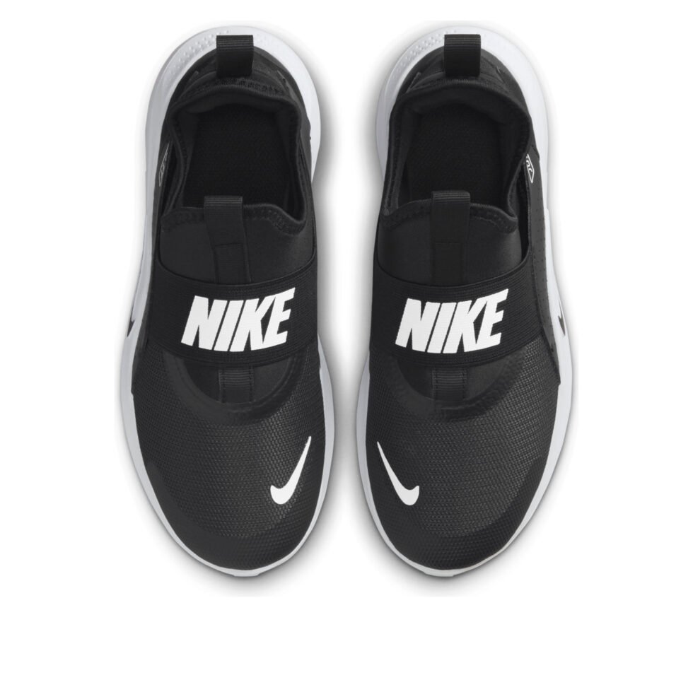 (GS) Nike Flex Runner 4 'Black White' IF2893-002 - Image 2