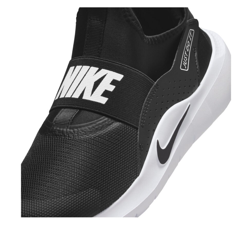 (GS) Nike Flex Runner 4 'Black White' IF2893-002 - Image 5