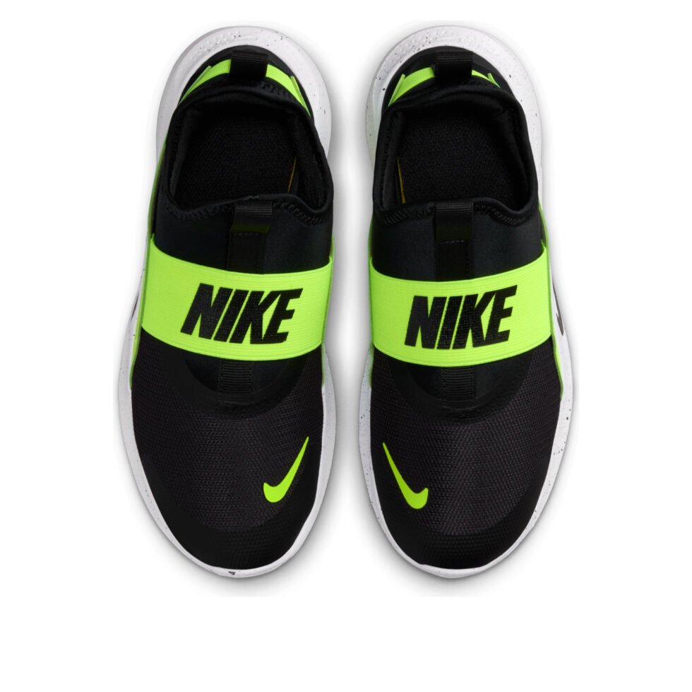(GS) Nike Flex Runner 4 'Black Volt White'  IF2893-003 - Image 2