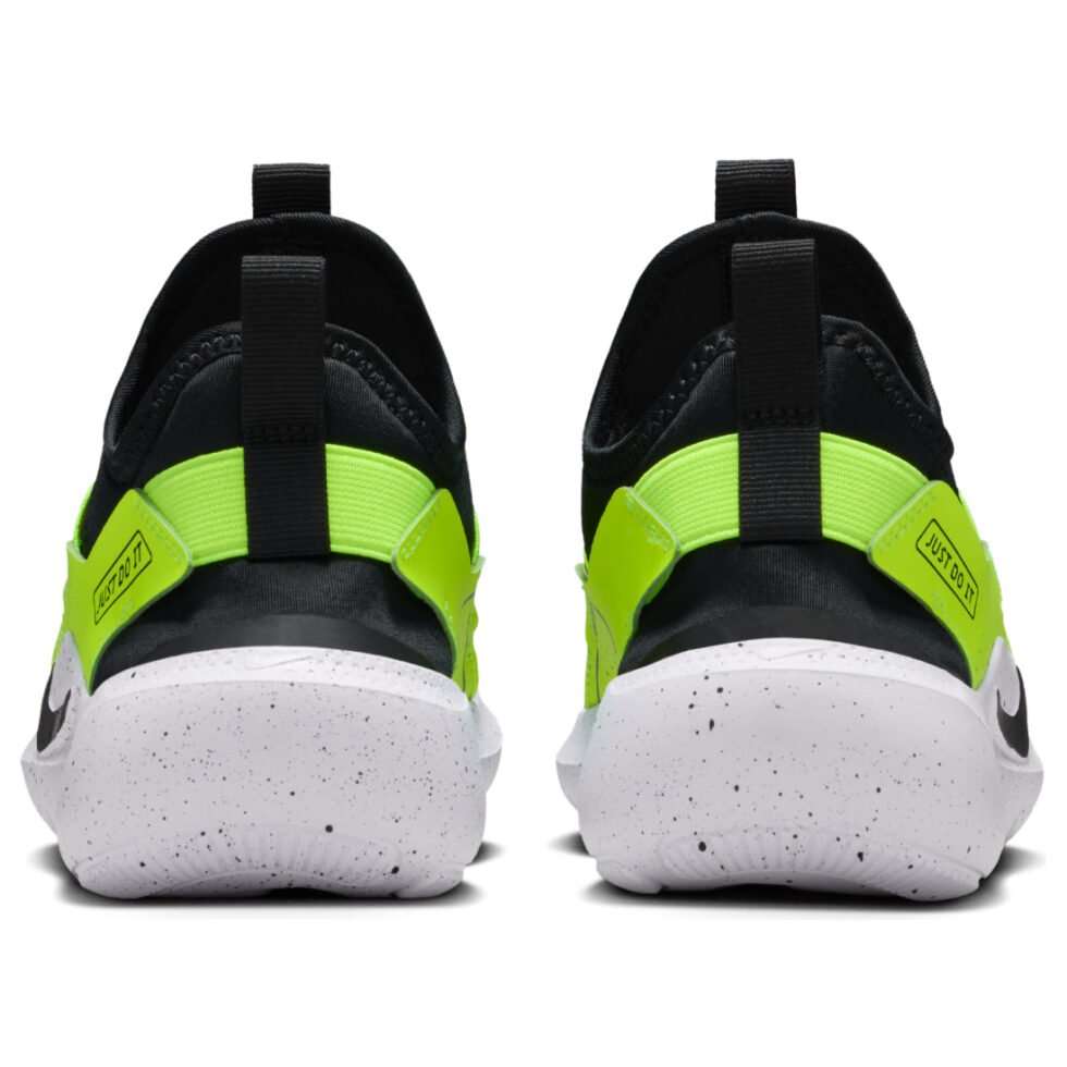 (GS) Nike Flex Runner 4 'Black Volt White'  IF2893-003 - Image 3