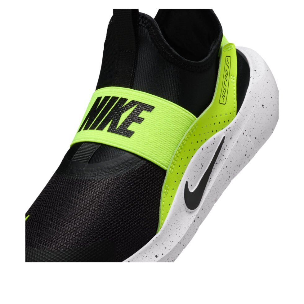 (GS) Nike Flex Runner 4 'Black Volt White'  IF2893-003 - Image 5