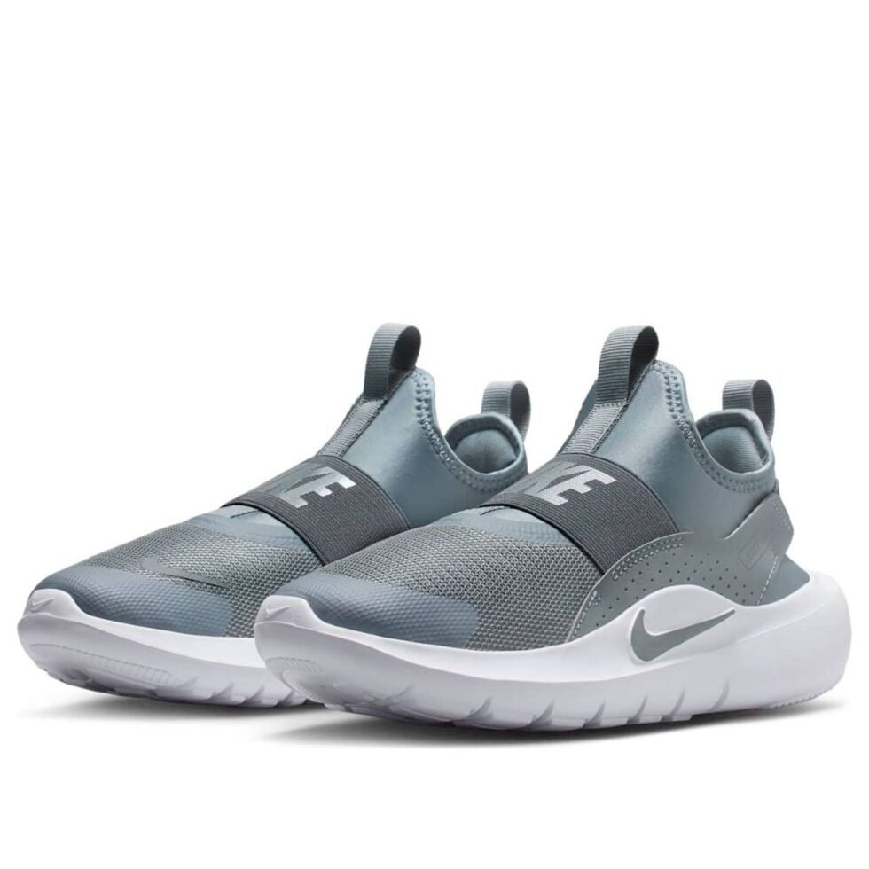 (GS) Nike Flex Runner 4 'Cool Grey' IF2893-004 - Image 4
