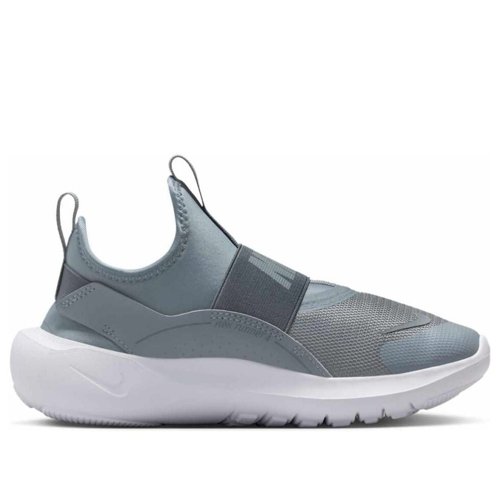(GS) Nike Flex Runner 4 'Cool Grey' IF2893-004 - Image 6