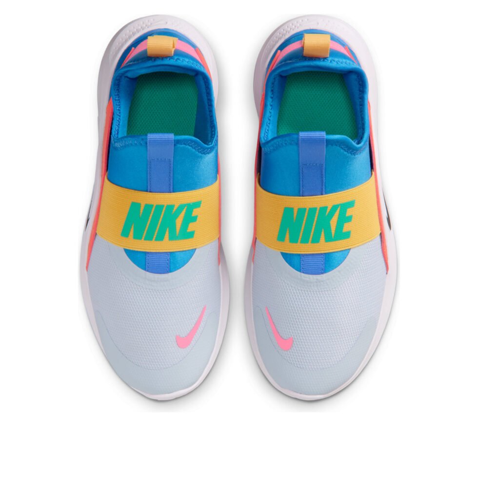 (GS) Nike Flex Runner 4 'Blue Crystal Picante Red' IF2893-404 - Image 3