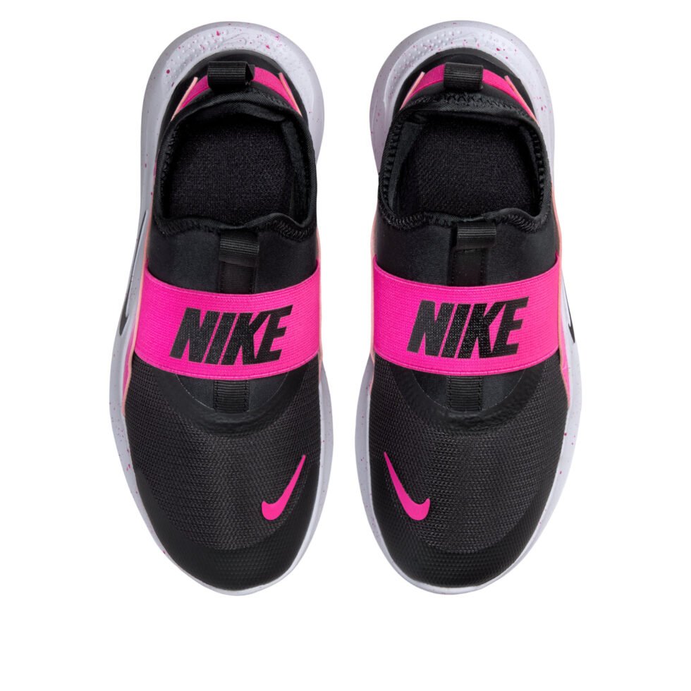 (GS) Nike Flex Runner 4 'Laser Fuchsia White Black' IF2893-604 - Image 2