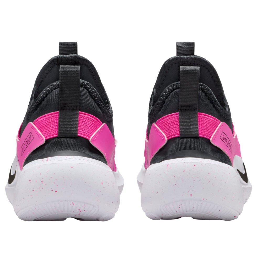(GS) Nike Flex Runner 4 'Laser Fuchsia White Black' IF2893-604 - Image 3