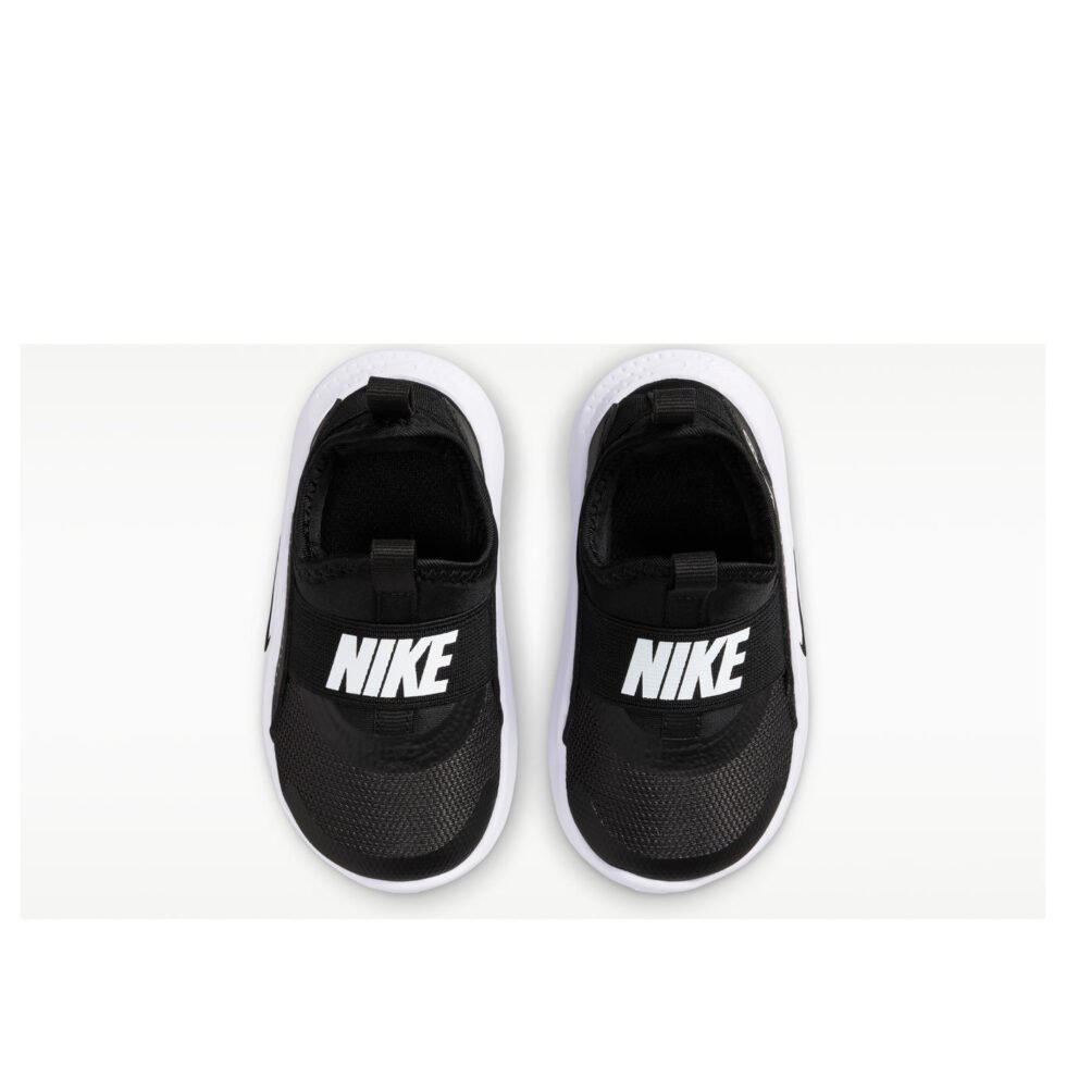 (TD) Nike Flex Runner 4 'Black White' IF2895-002 - Image 4