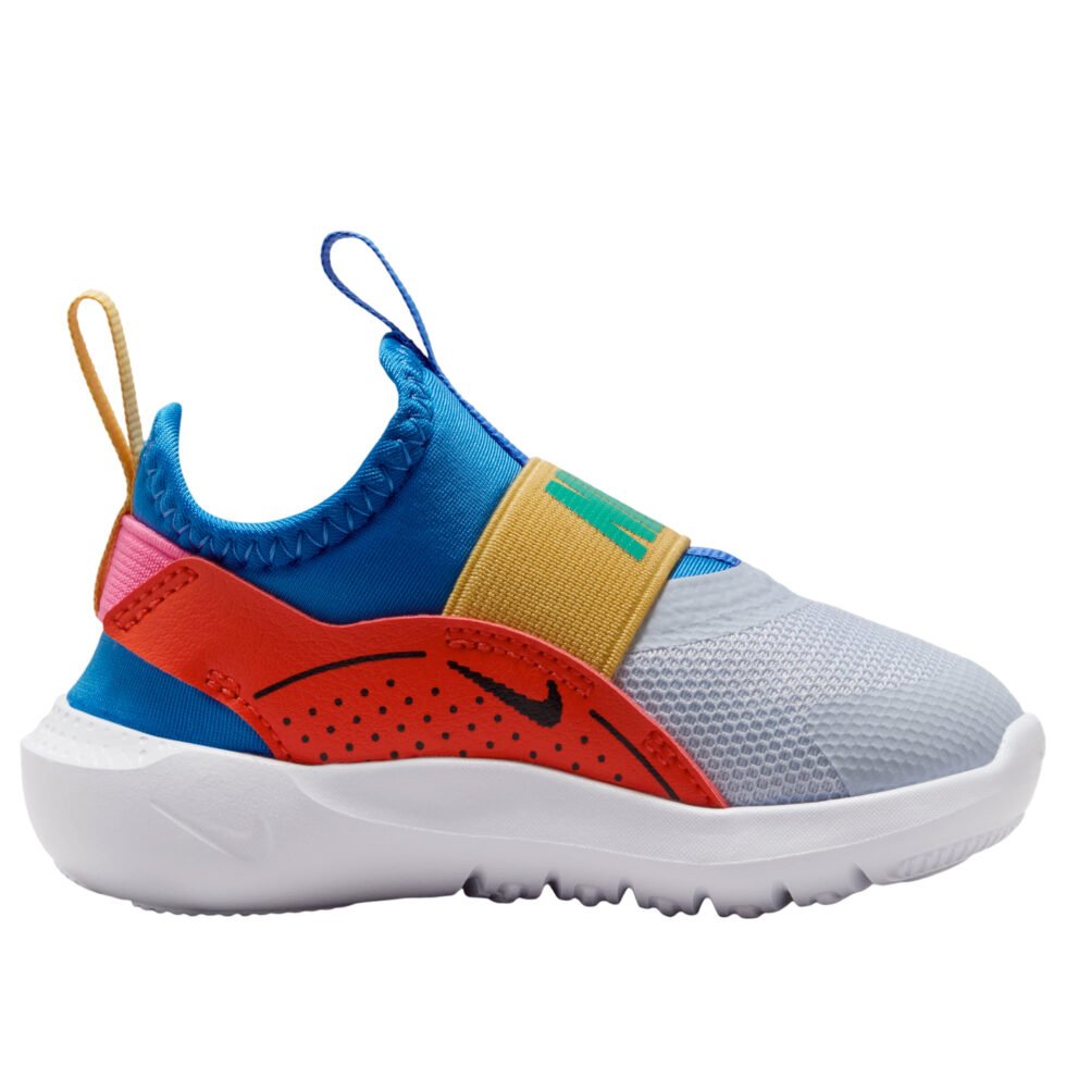 (TD) Nike Flex Runner 4 'Blue Crystal Football Grey' IF2895-404 - Image 2