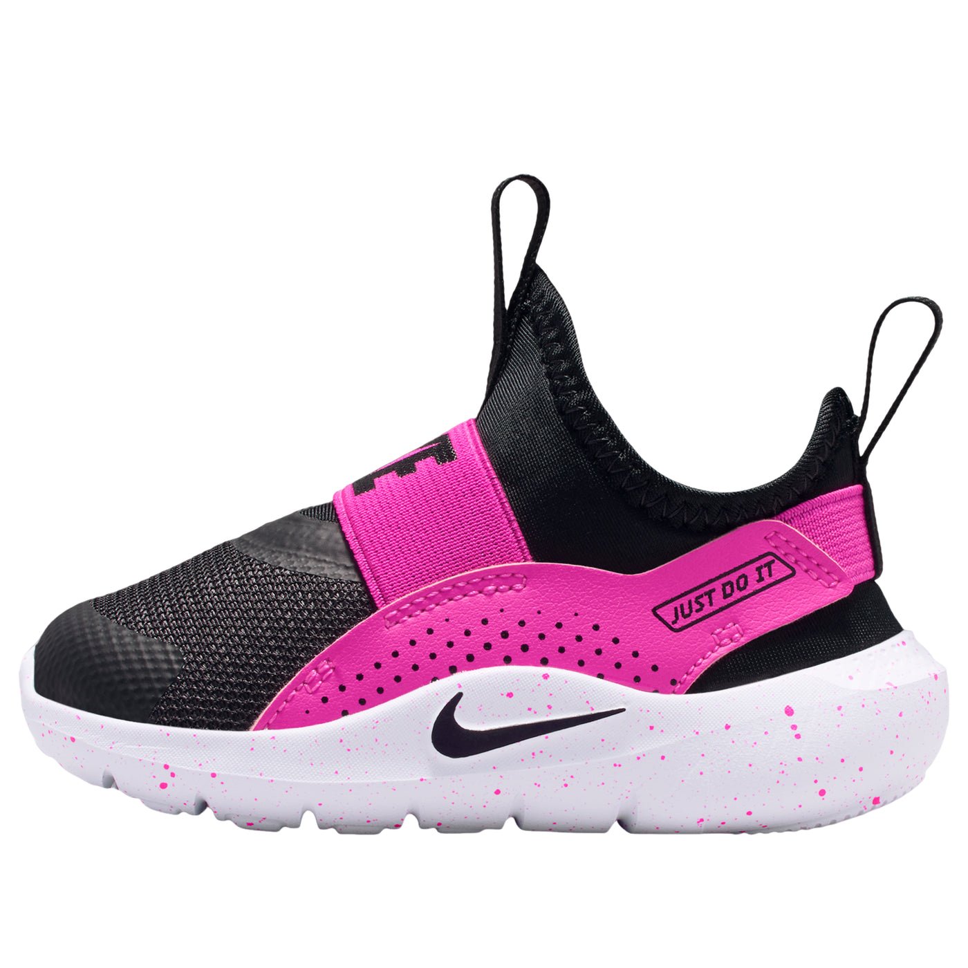 (TD)  Nike Flex Runner 4 'Black Laser Fuchsia' IF2895-604