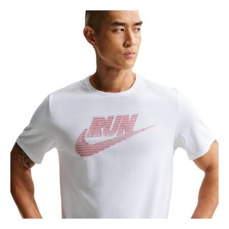 Nike Miler Dri-Fit UV Protection T-Shirt 'White' IF9476-100