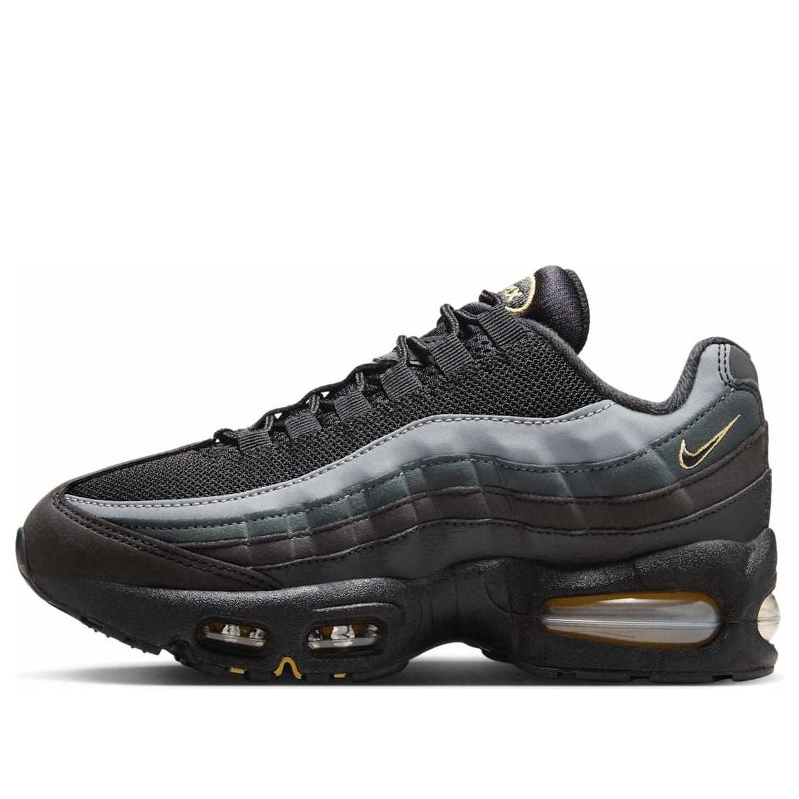 (GS) Nike Air Max 95 'Black Buff Gold' IH0631-002
