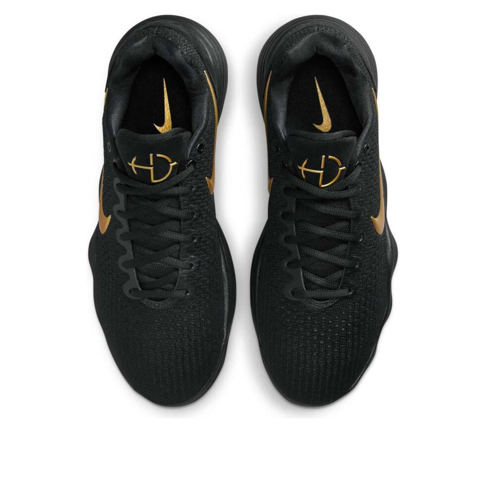 Nike Hyperdunk 2017 Low 'Black Gold' IH0634-070 - Image 2