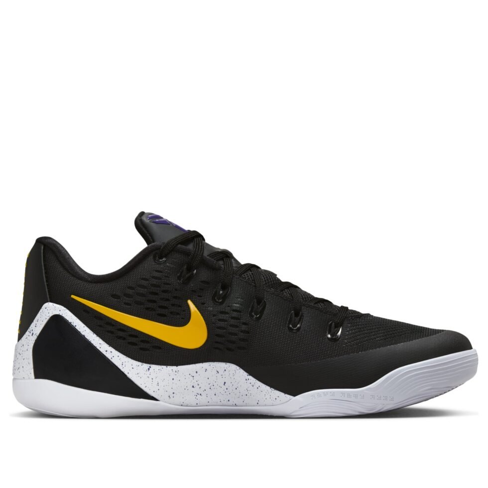 Nike Kobe 9 EM Low Protro TB 'Black University Gold' IH1401-002 - Image 6