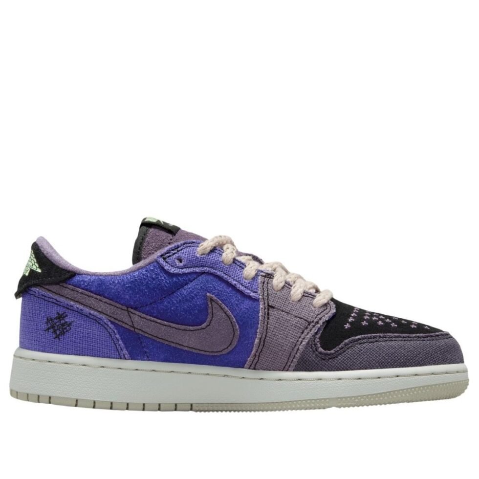 (GS) Air Jordan x Zion Williamson 1 Retro Low OG 'Voodoo Alternate' IH2725-500 - Image 2