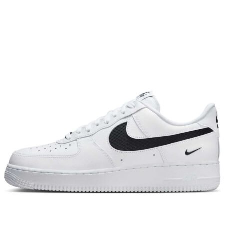 Nike Air Force 1 Low Nylon Swoosh 'White Black' IH4452-100