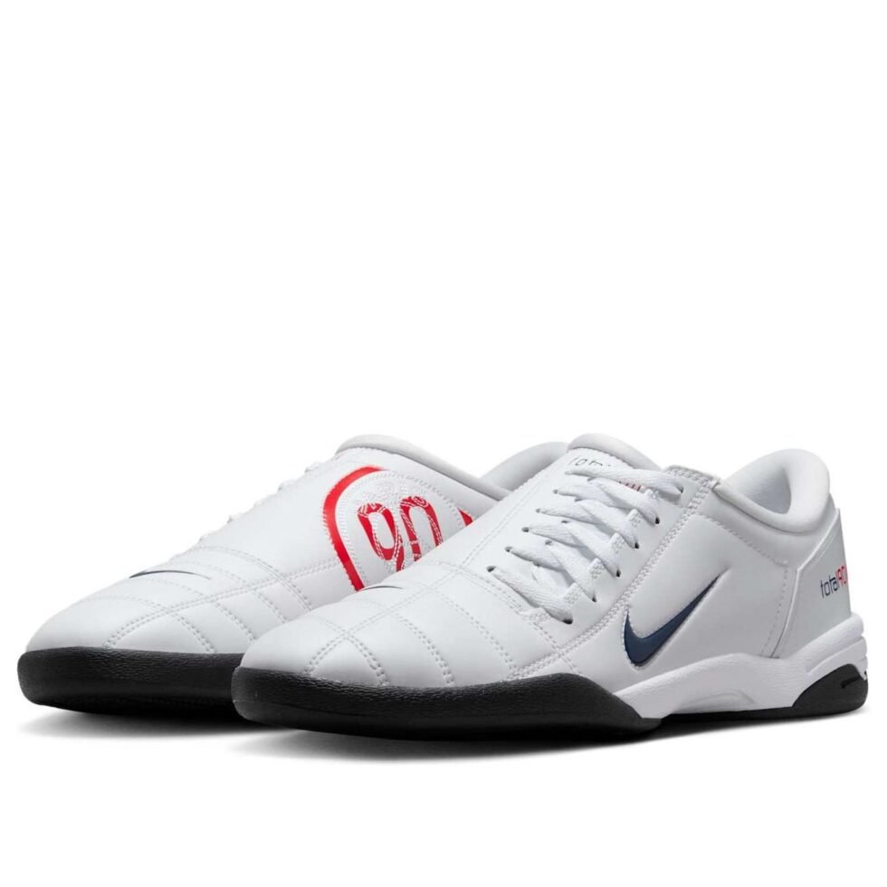 Nike x PSG Paris Saint-Germain Total 90 3 SP 'White Midnight Navy' IH4467-100 - Image 3