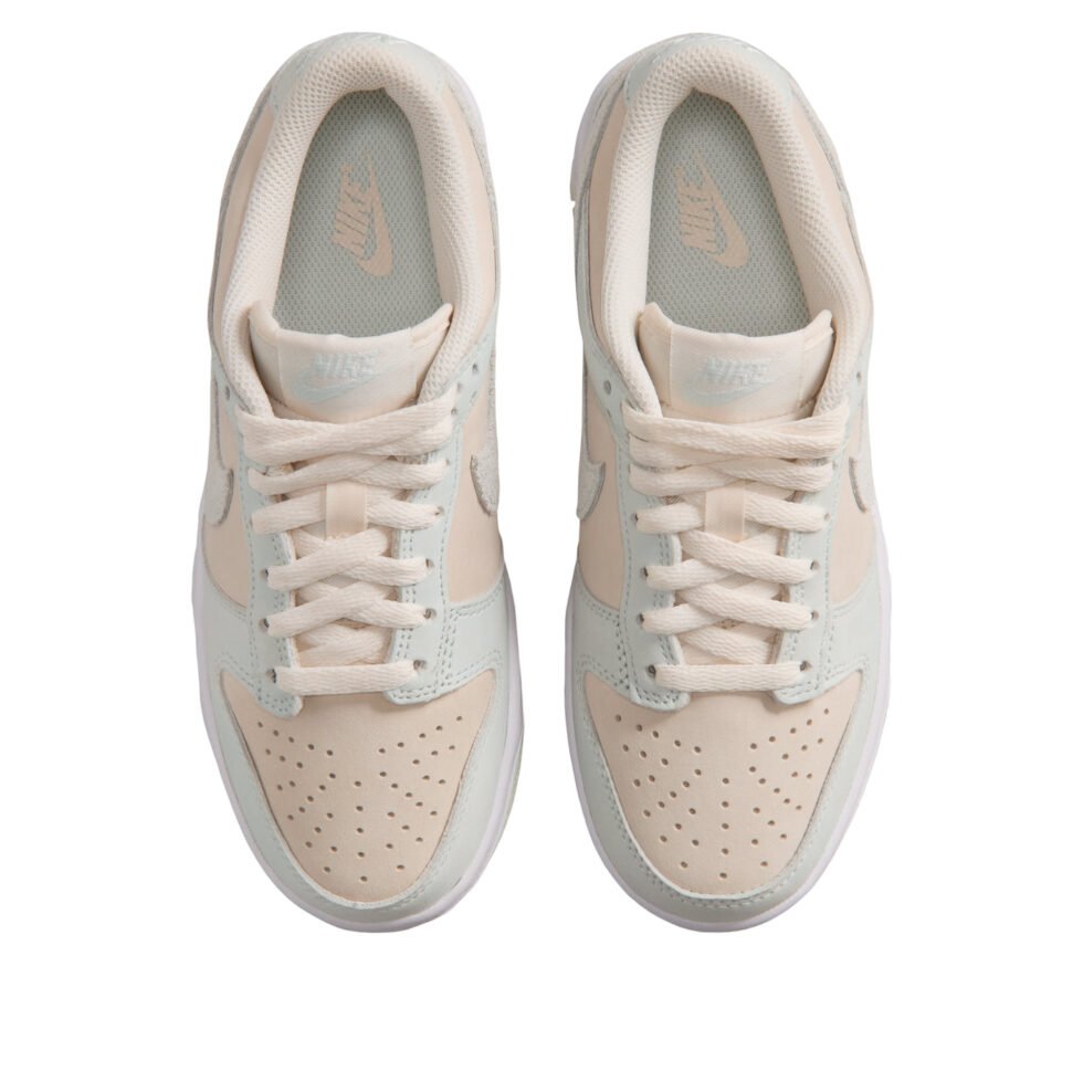 (GS) Nike Dunk Low Suede 'Chalk Barely Green' IH4574-100 - Image 2