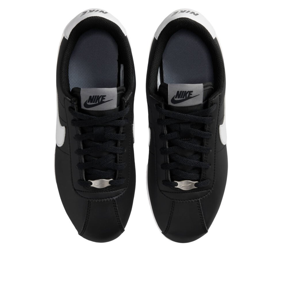 (GS) Nike Cortez 'Black White' IH7653-001 - Image 2