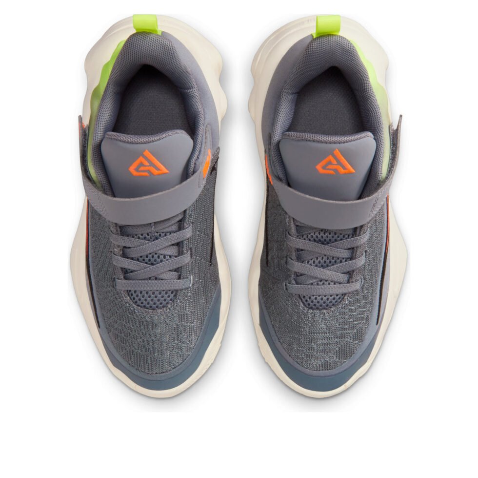 (PS) Nike Giannis Immortality 4 'Deep Gray Fluorescent Yellow' IH7665-500 - Image 2