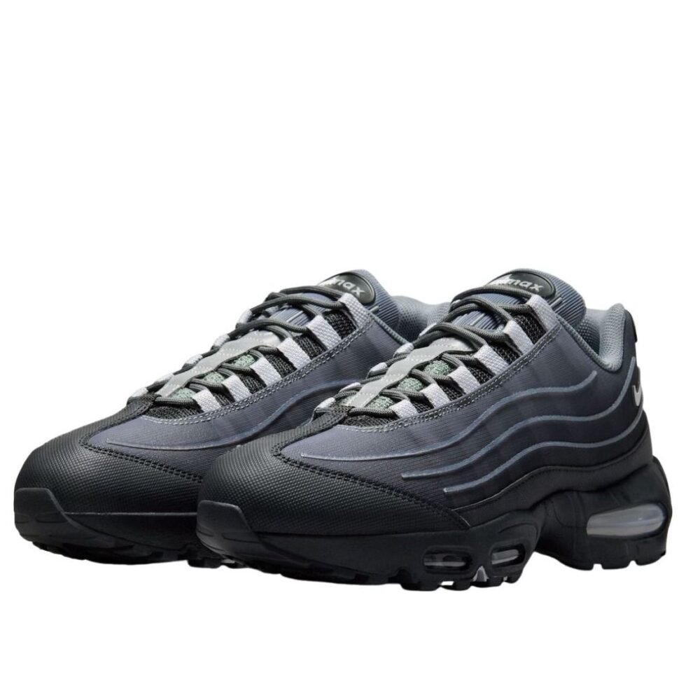 Nike Air Max 95 Big Bubble 'Smoke Grey Wolf Grey' IH7853-001 - Image 2