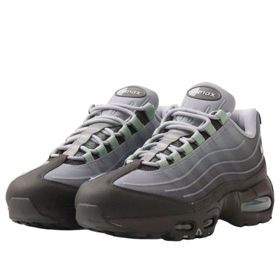 Nike Air Max 95 Big Bubble Tech 'Medium Ash Steam' IH7853-200 - Image 2