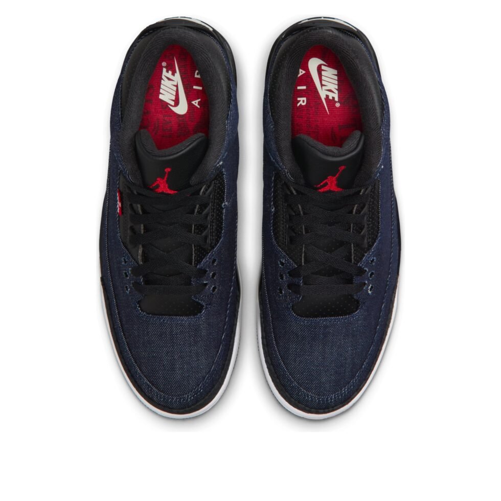 Air Jordan 3 Retro x Levi's 'Indigo' IH7959-400 - Image 2