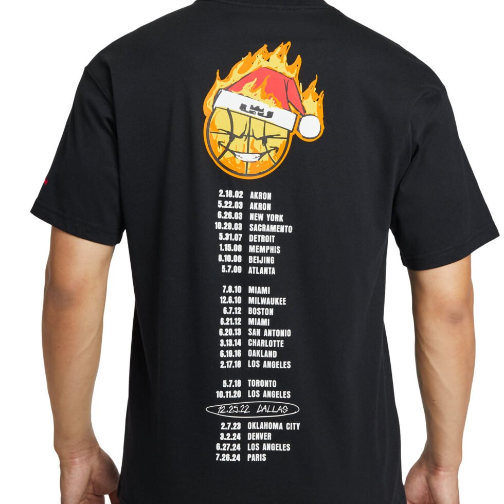 Nike LeBron T-Shirt 'Stocking Stuffer' IH8551-045 - Image 5
