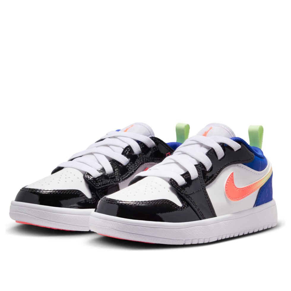 (PS) Air Jordan 1 Low Alt SE 'White Bright Mango Game Royal' II1250-100 - Image 4