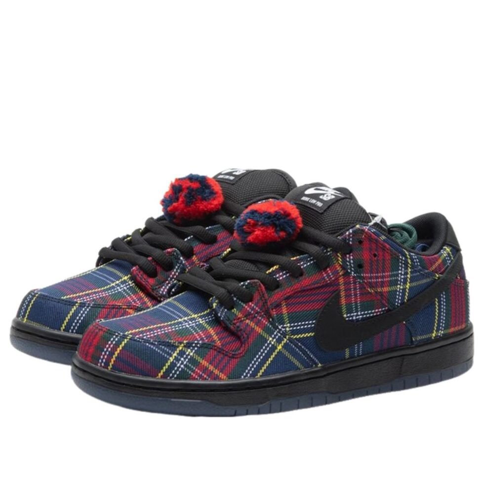 Nike x Nardwuar SB Dunk Low 'Tartan' II1493-600 - Image 2