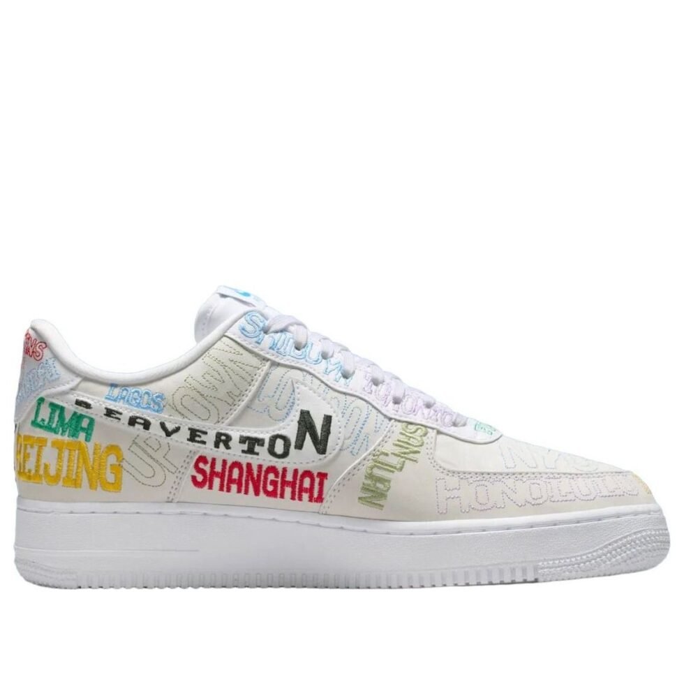 Nike Air Force 1 Low 'On Tour White' II1549-100 - Image 2