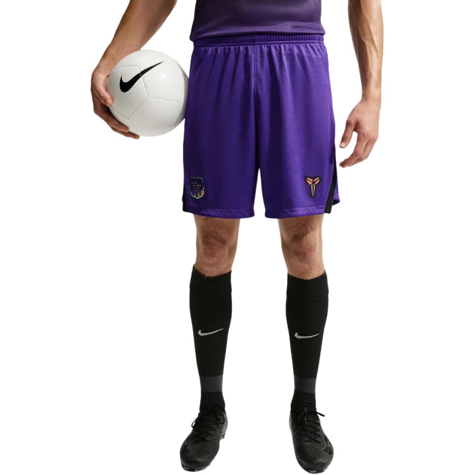 Nike Kobe x F.C. Barcelona 2026/27 Stadium Away Dri-FIT Replica Shorts 'Field Purple Black Metallic Gold' II2011-504 - Image 2