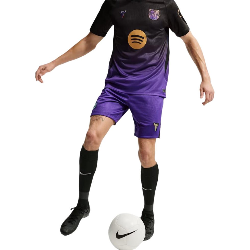 Nike Kobe x F.C. Barcelona 2026/27 Stadium Away Dri-FIT Replica Shorts 'Field Purple Black Metallic Gold' II2011-504 - Image 3