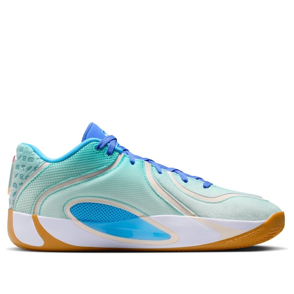 Air Jordan Tatum 4 SE PF 'Dusty Cactus Sapphire' II3806-300 - Image 2