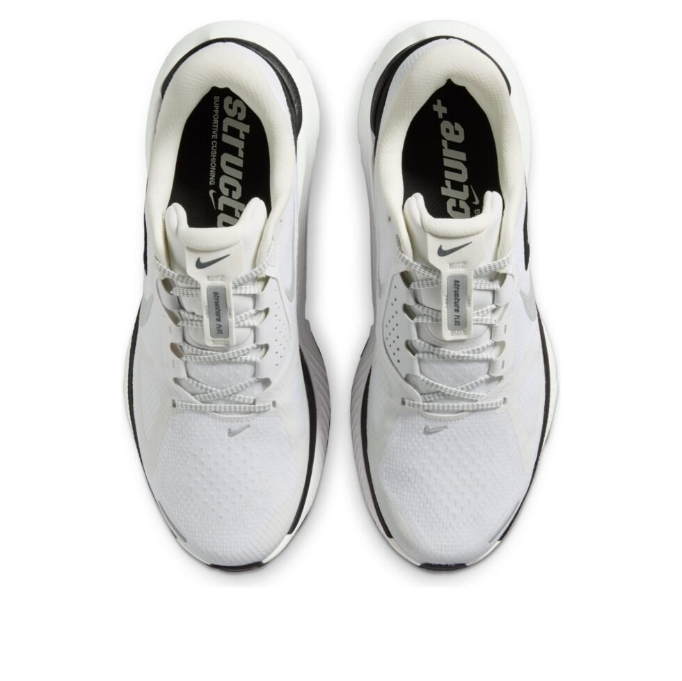 Nike Structure Plus 'Summit White Silver Black' II7192-100 - Image 2