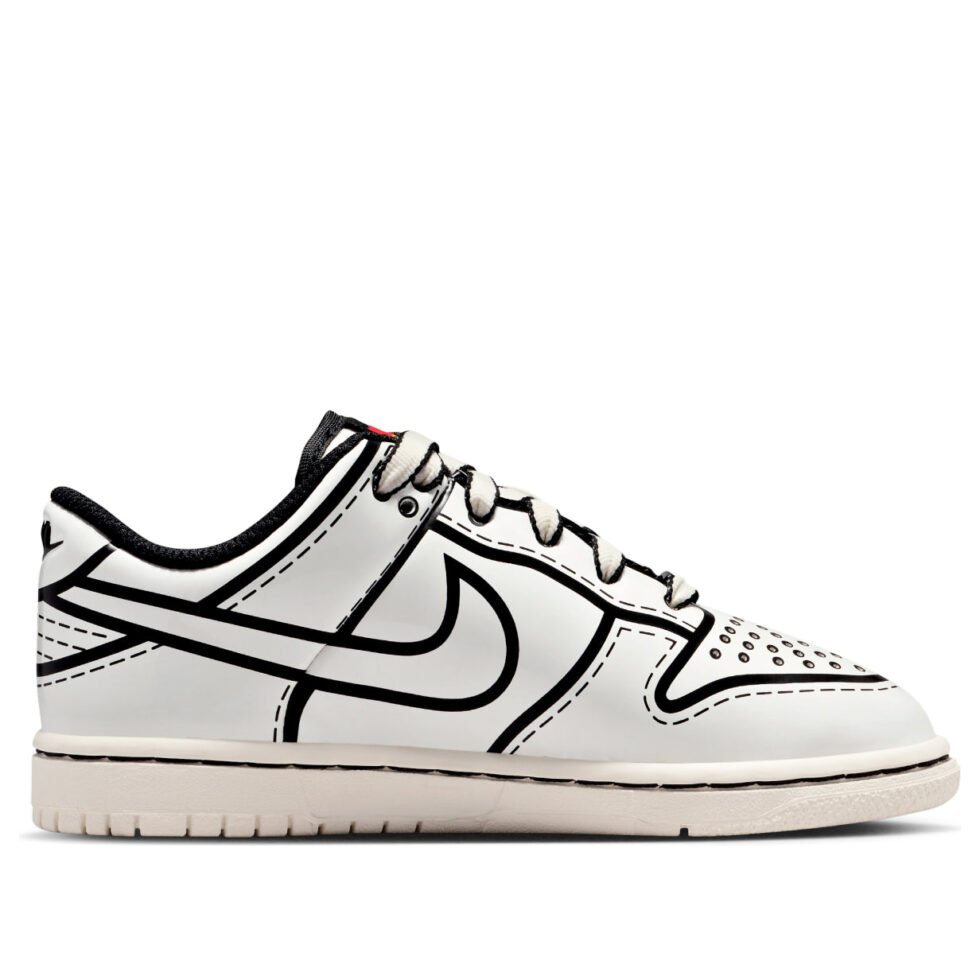 (PS) Nike x Lego Dunk Low 'Sail' II7288-100 - Image 6