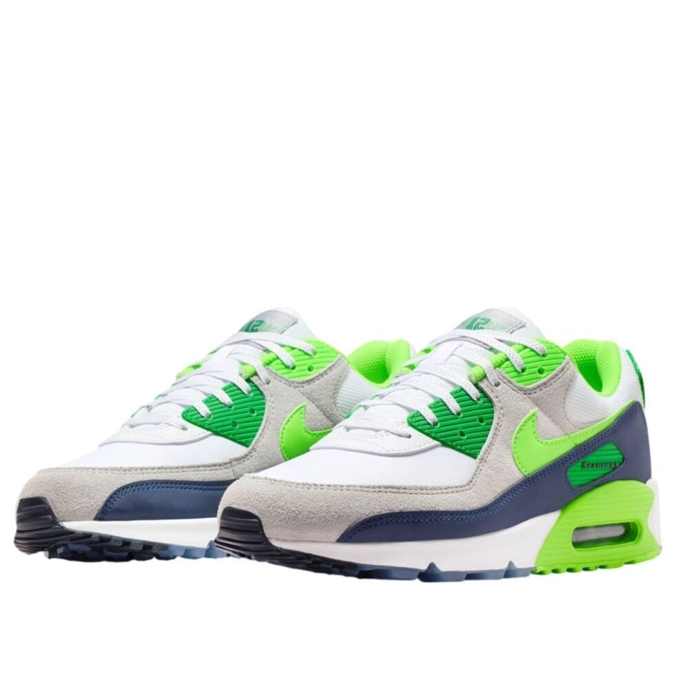 Nike Air Max 90 'Seattle Seahawks' II7534-100 - Image 2