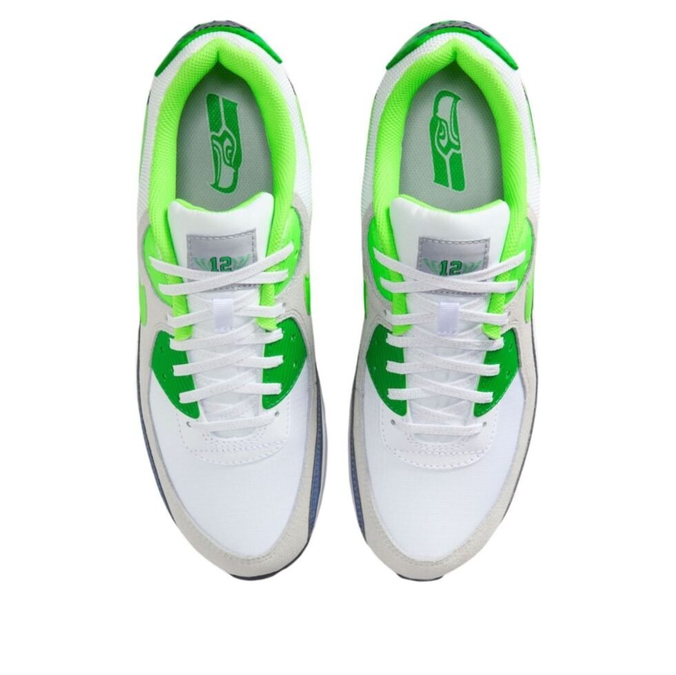 Nike Air Max 90 'Seattle Seahawks' II7534-100 - Image 3
