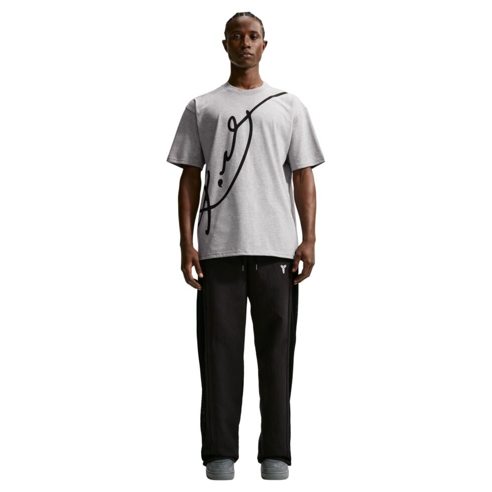 Nike x Kobe Dri-FIT T-Shirt 'Dark Grey Heather Black' IM0320-064 - Image 4